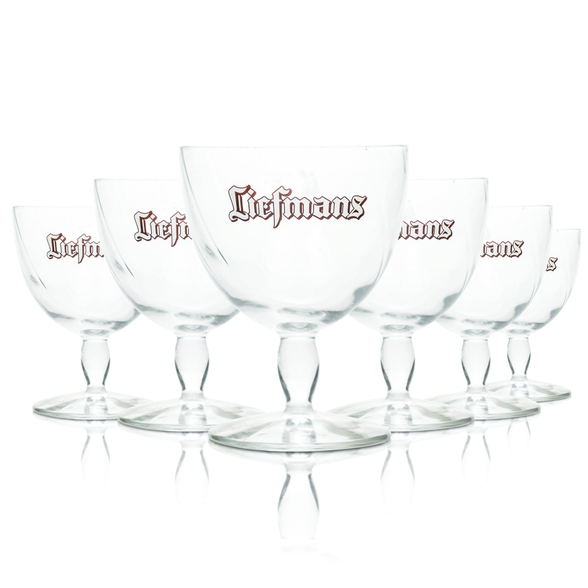 6 bicchieri Liefmans 0,33 l birra alla frutta calice tumbler bicchieri Fruitesse
