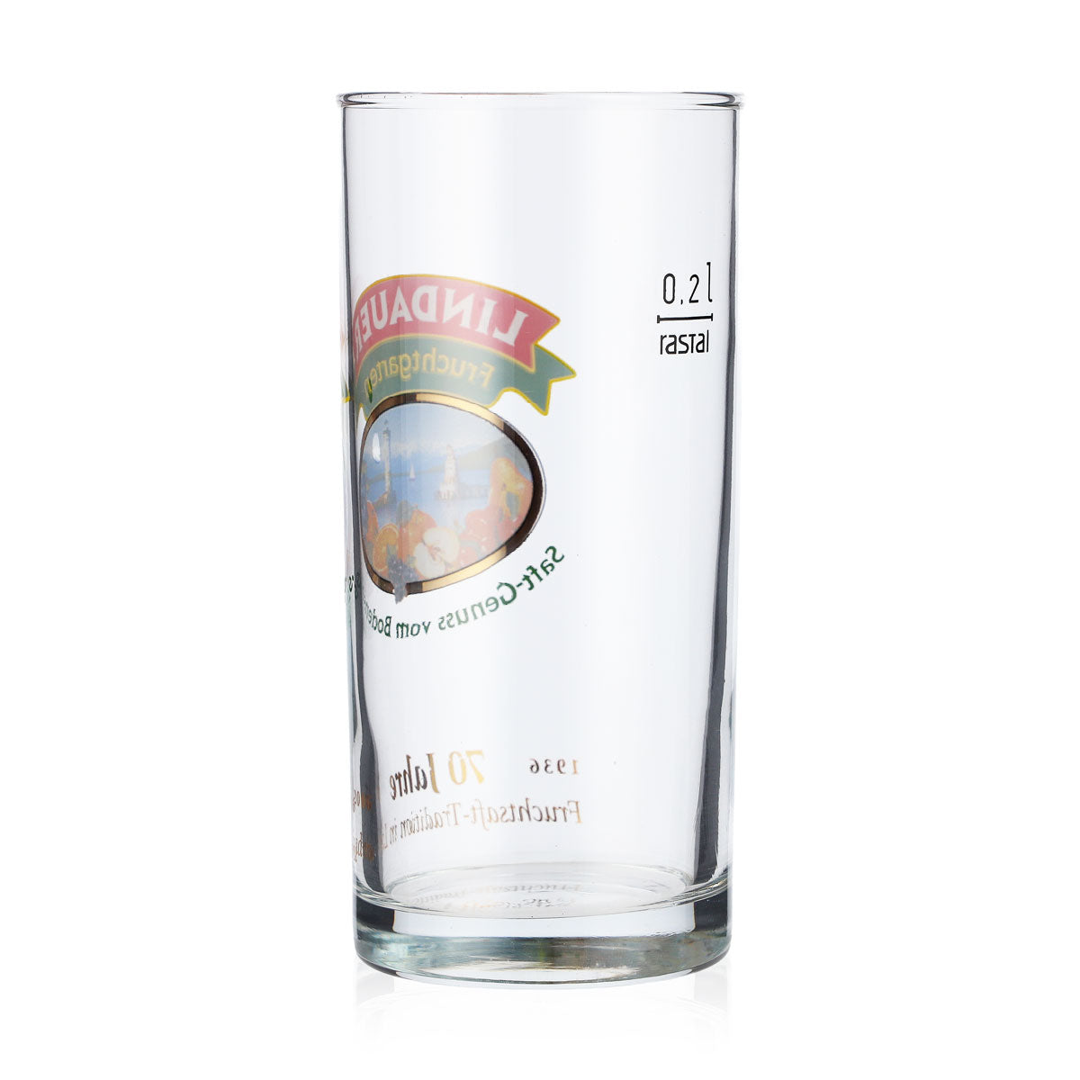 6 bicchieri da succo Lindauer 0,2 l Bicchieri da succo Bicchieri Tazze 70 anni Rastal – Vista 4