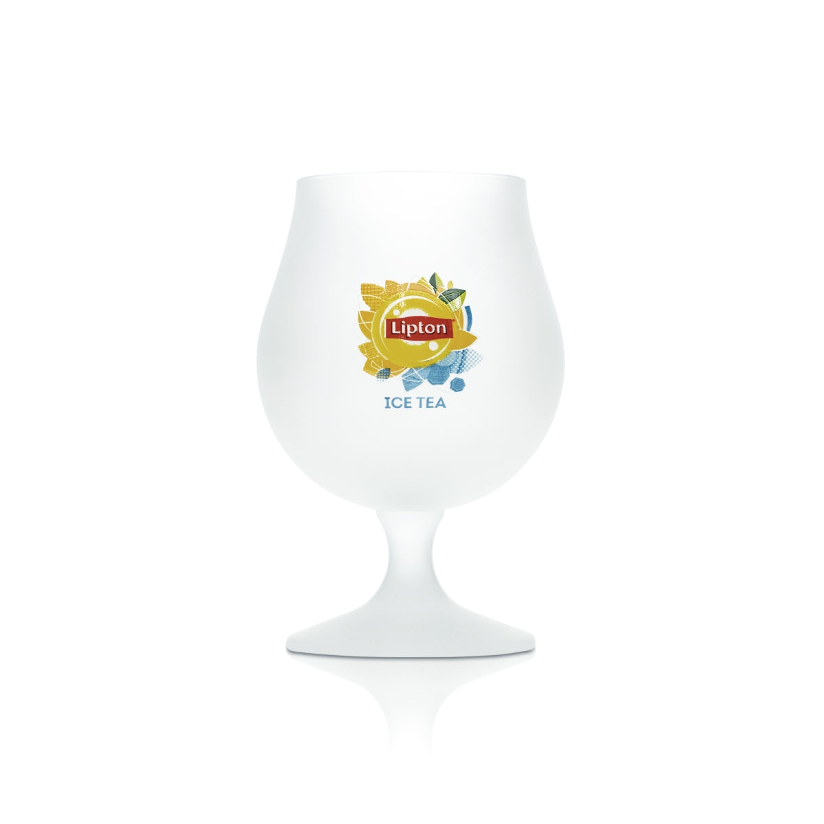 6x bicchieri da tè freddo Lipton 0,3 l, forma tulipano smerigliato, bicchieri da cocktail long drink – Vista 2