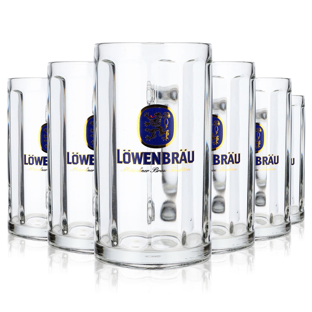 6 bicchieri da birra Löwenbräu da 0,5 l (set da 6)