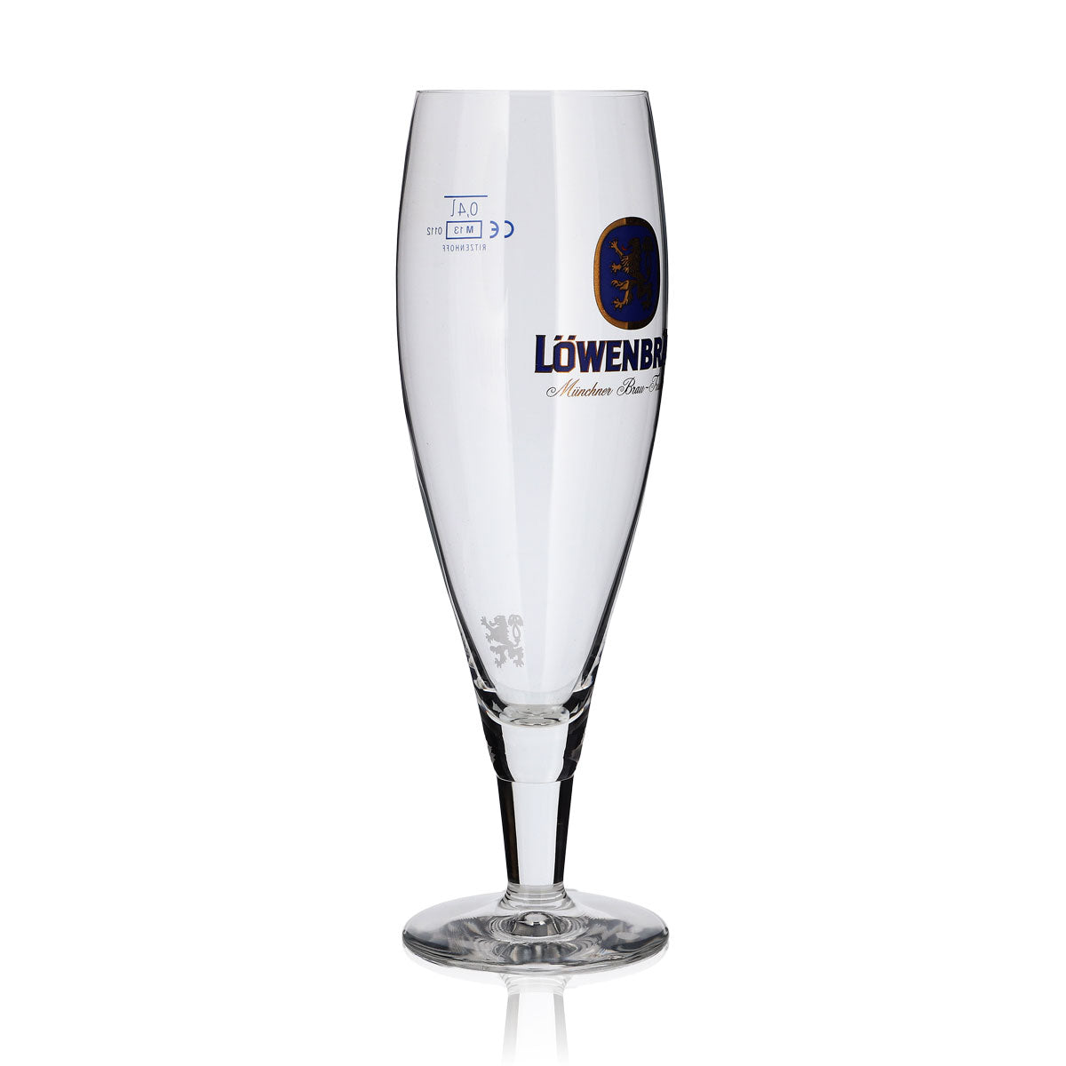 6 bicchieri Löwenbräu 0,4 l, set di bicchieri a forma di tulipano, birra chiara, birrificio bavarese, gastronomia – Vista 3