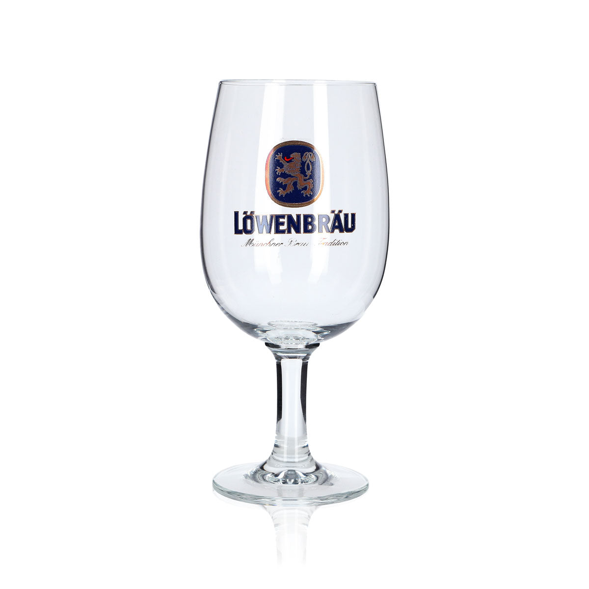 6 bicchieri Löwenbräu 0,4 l a forma di coppa Set di bicchieri a forma di tulipano Birrificio Baviera Gastronomia – Vista 2
