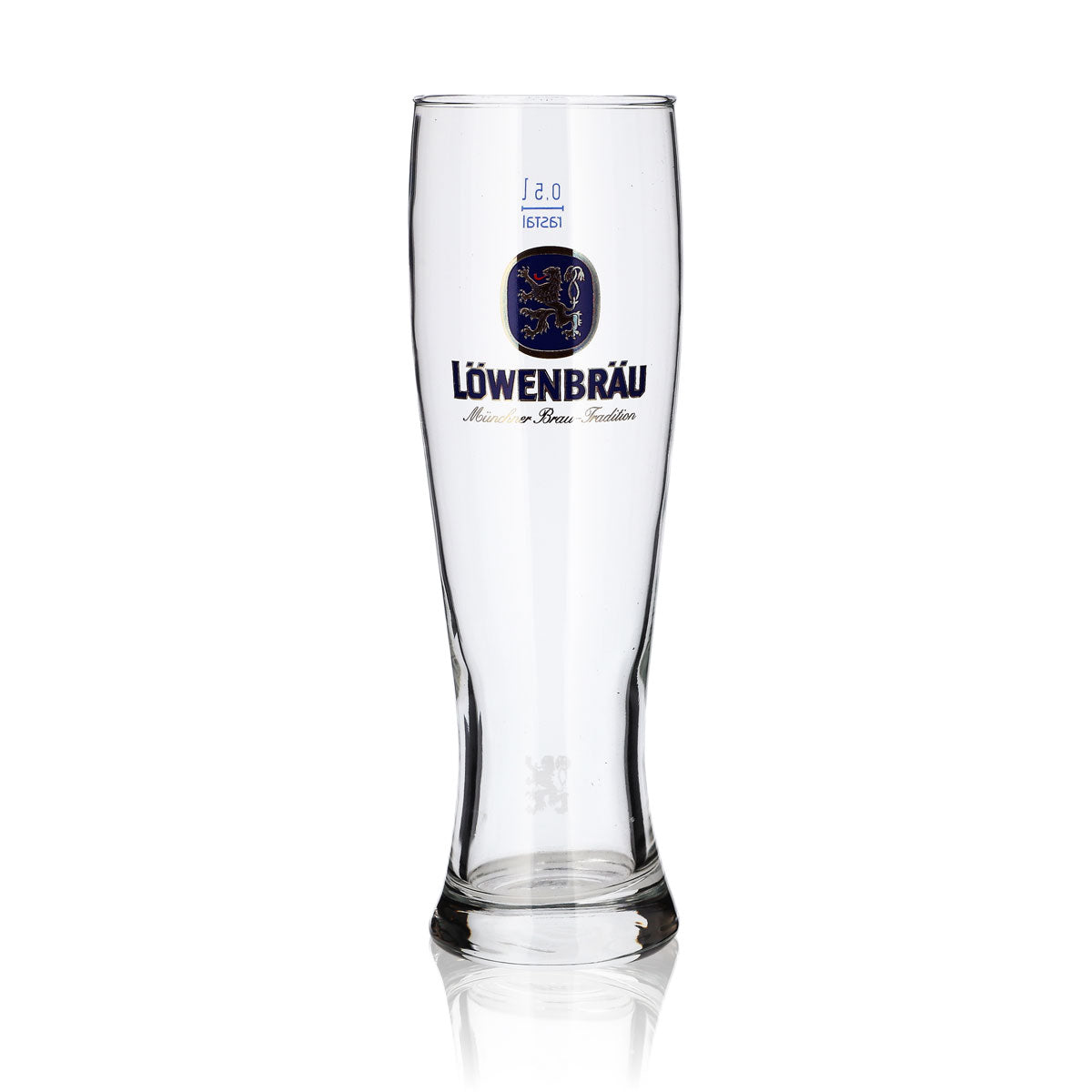 6 bicchieri Löwenbräu da 0,5 l Set di bicchieri da birra bianca con lievito Birrificio Baviera – Vista 2