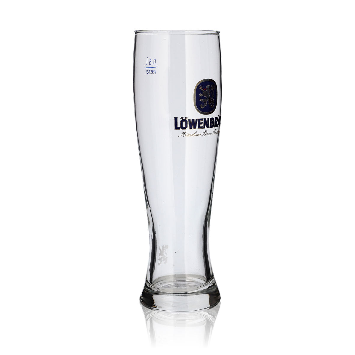6 bicchieri Löwenbräu da 0,5 l Set di bicchieri da birra bianca con lievito Birrificio Baviera – Vista 3
