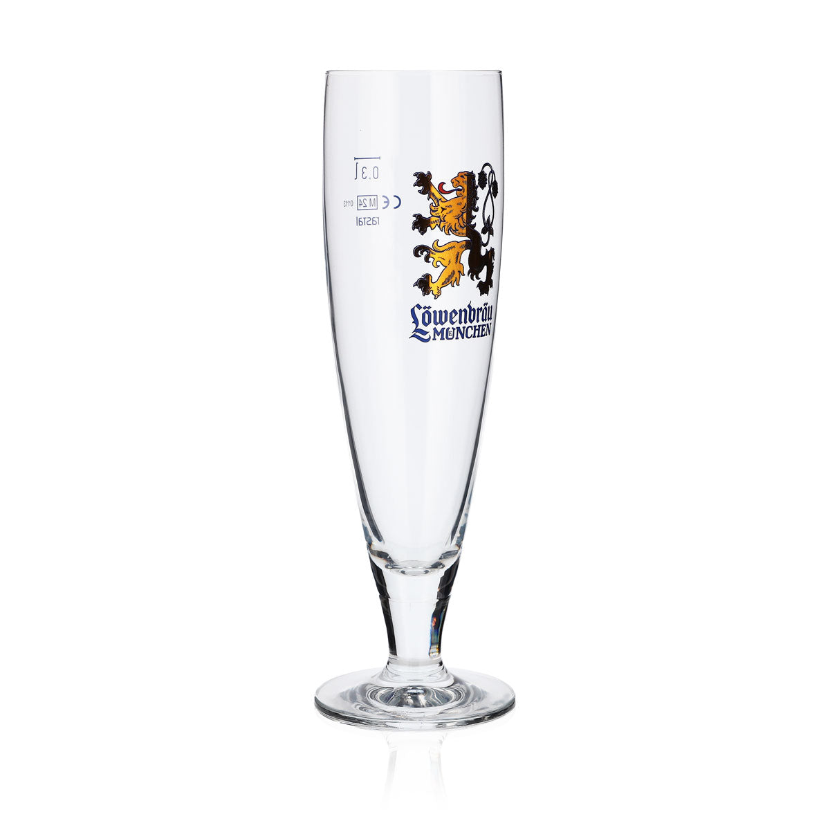 6 bicchieri da birra Löwenbräu 0,3 l con leone dorato Rastal Pegasus – Vista 3