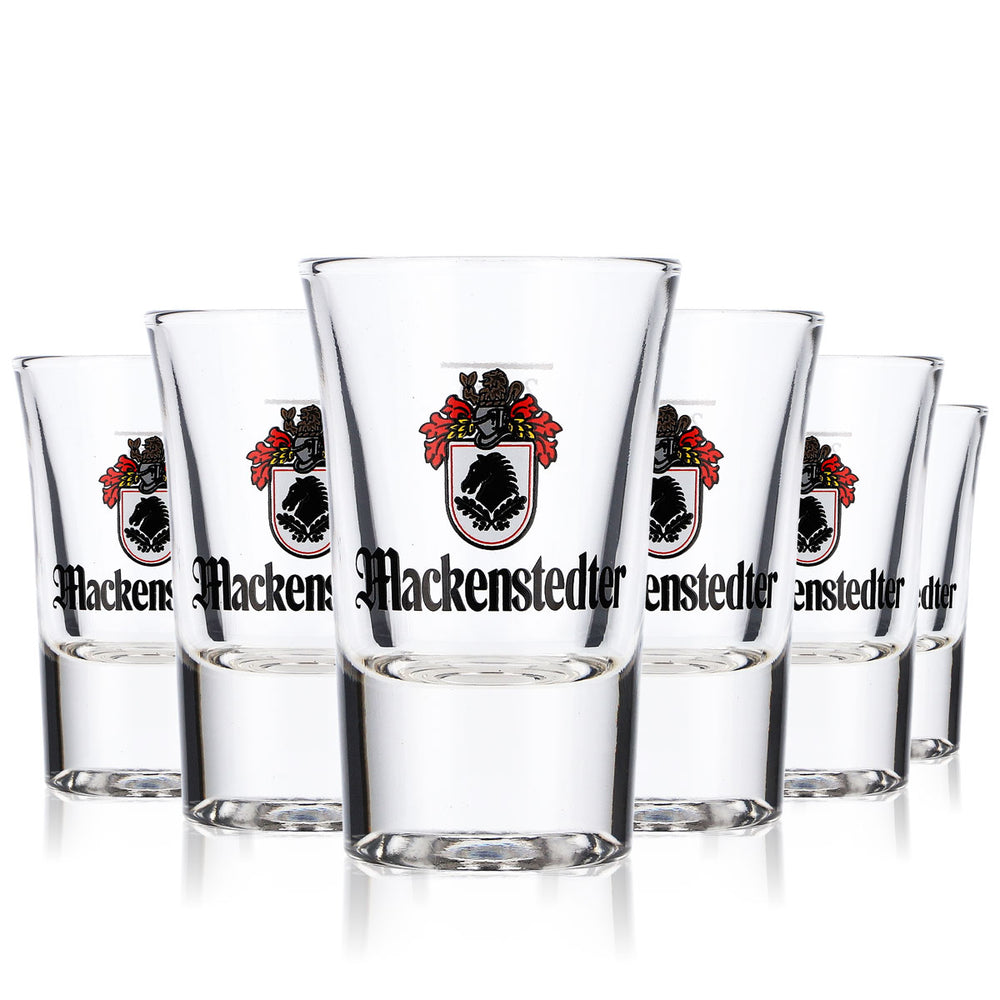 6 bicchierini da liquore Mackenstedter Stamper Kurzer 2 cl Rastal