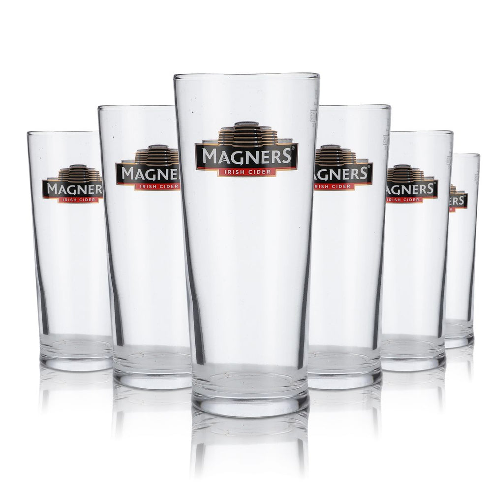 6 bicchieri da sidro Magners Bicchieri classici da sidro irlandese Bicchiere da pinta 0,25 l