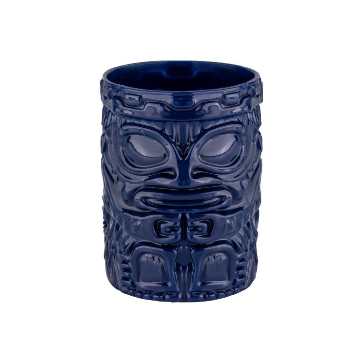 6 bicchieri da cocktail Mahiki Rum in plastica 0,3 l Tiki Caraibi acrilico cocco