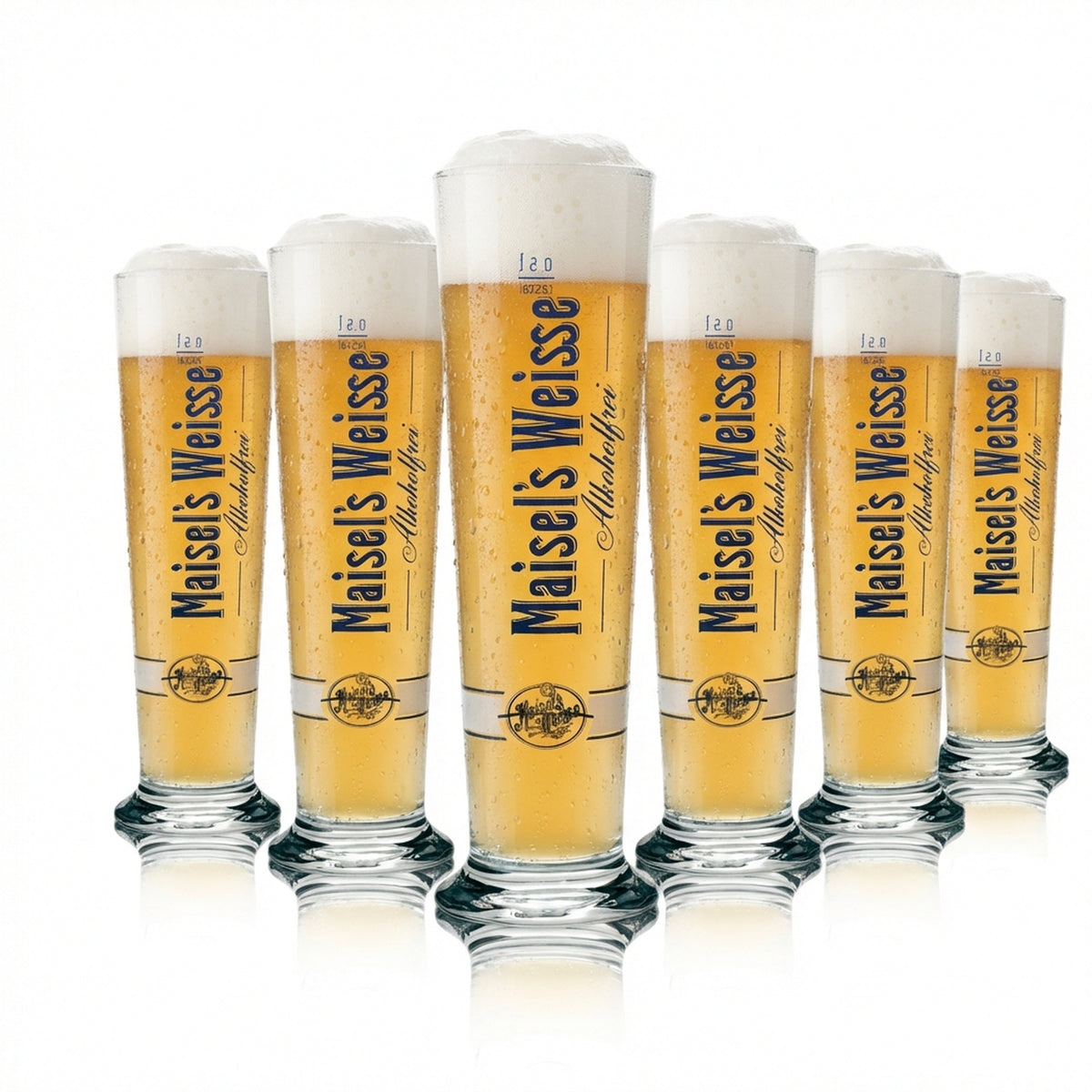 6 bicchieri da birra Maisels Weisse 0,5 l analcolici Rastal
