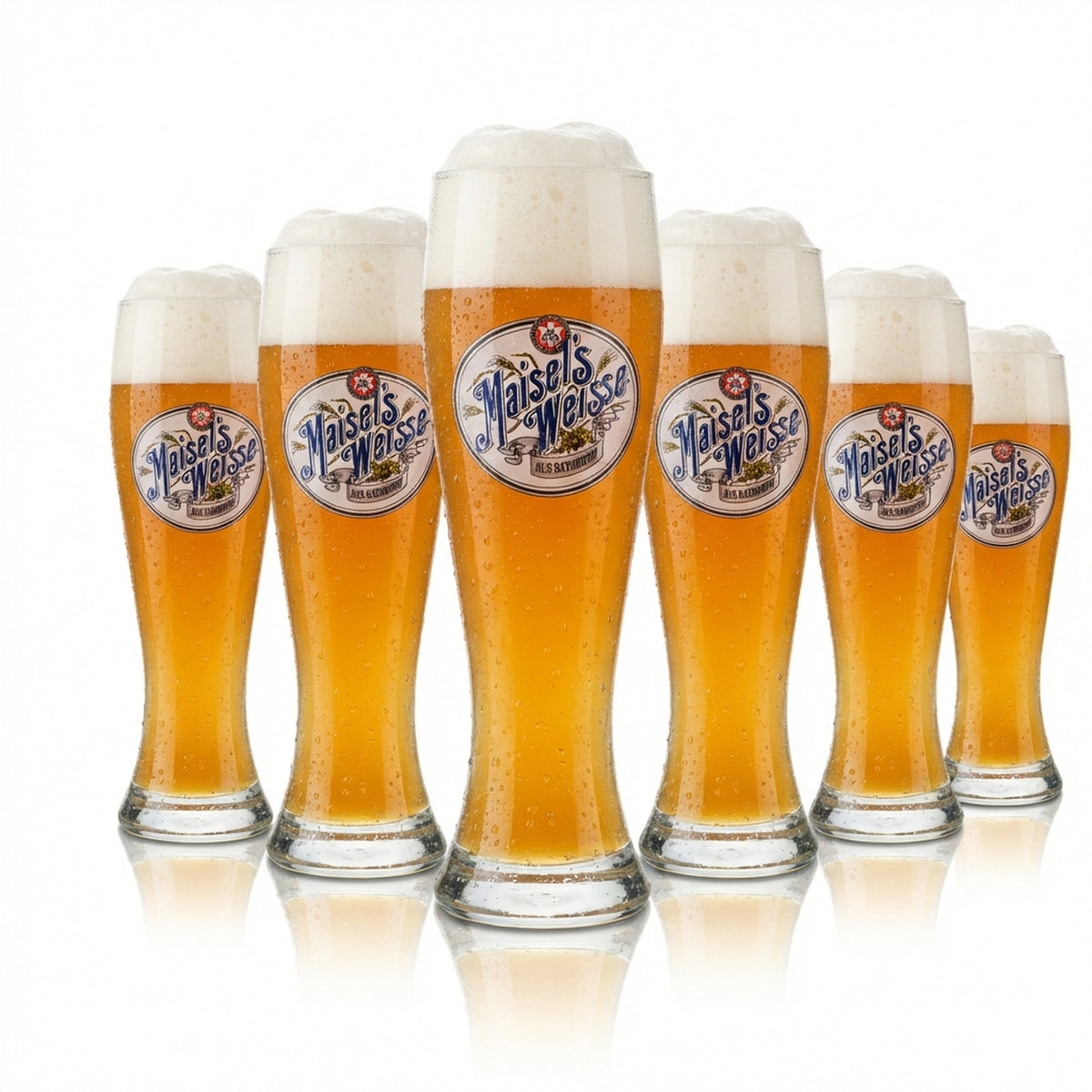 6 bicchieri da birra Maisels Weisse 0,5 l Weizen