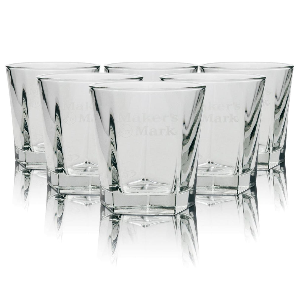 6 bicchieri tumbler Makers Mark 0,3 l bicchieri da whisky long drink per ristoranti, pub e bar bourbon