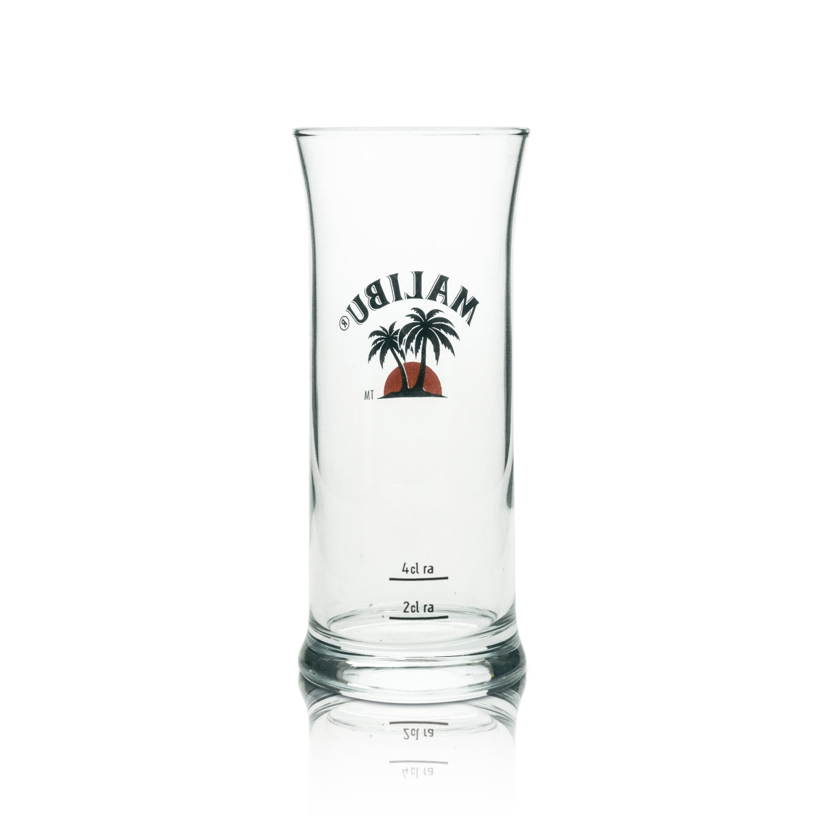 6 bicchieri da long drink in vetro per liquore Malibu, forma a V – Vista 3