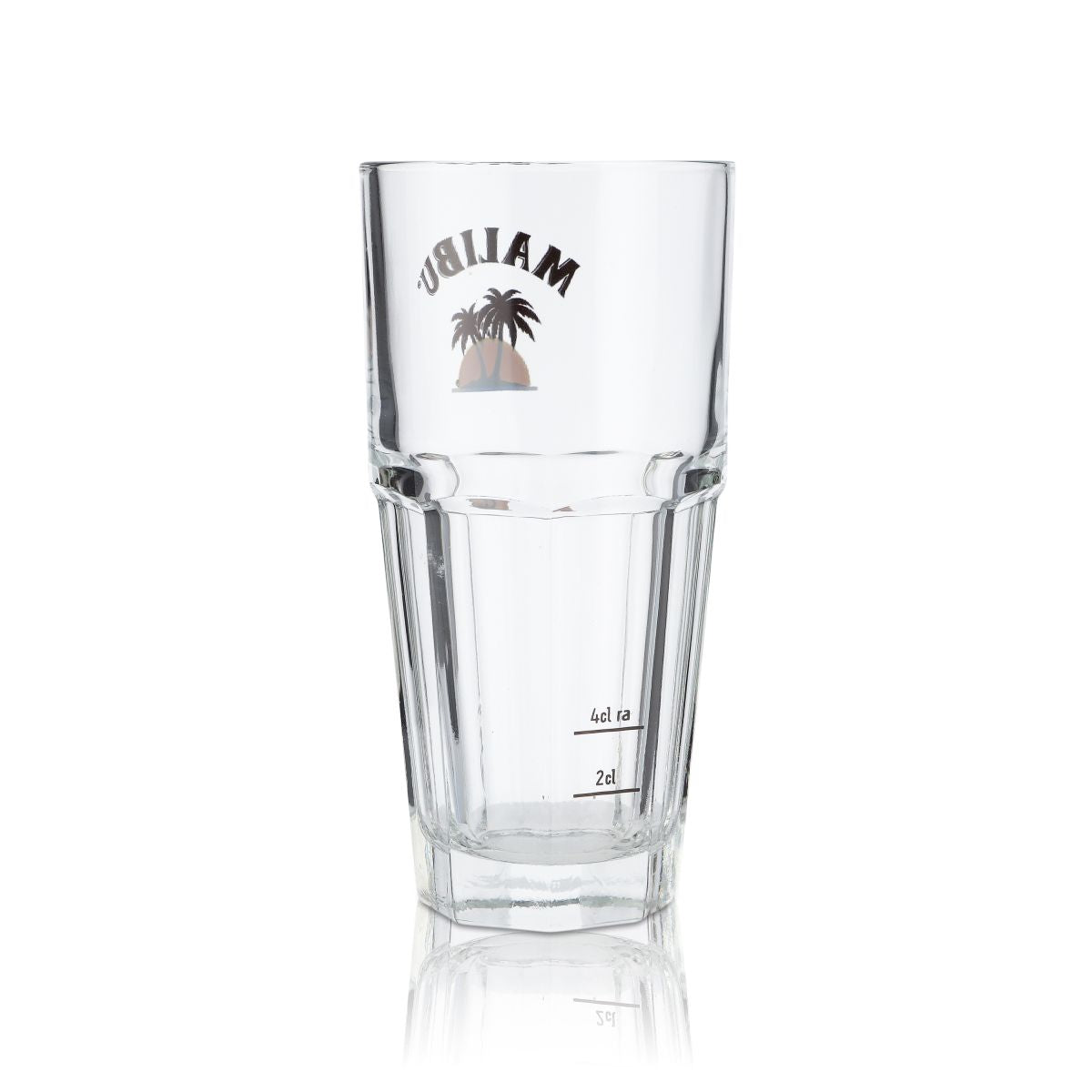 6 bicchieri da rum Malibu Bicchiere da rum Bicchiere impilabile Bicchiere da long drink 37 cl – Vista 3