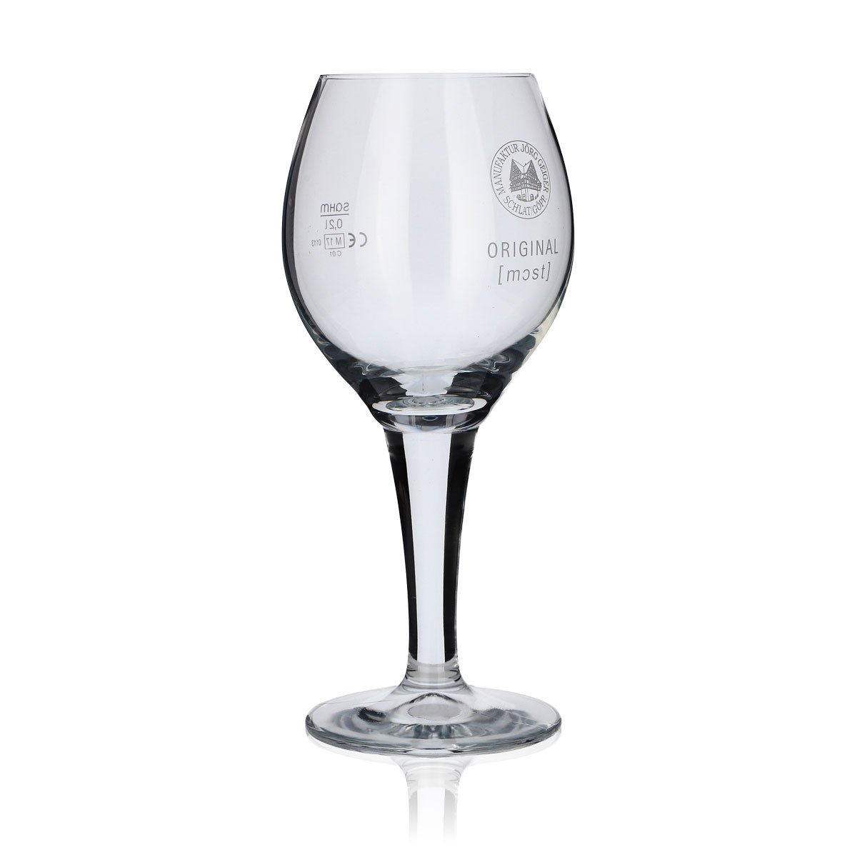 6x Set di bicchieri da 0,3 l in vetro Tulipano Jörg Geiger Original Most Gastro – Vista 3