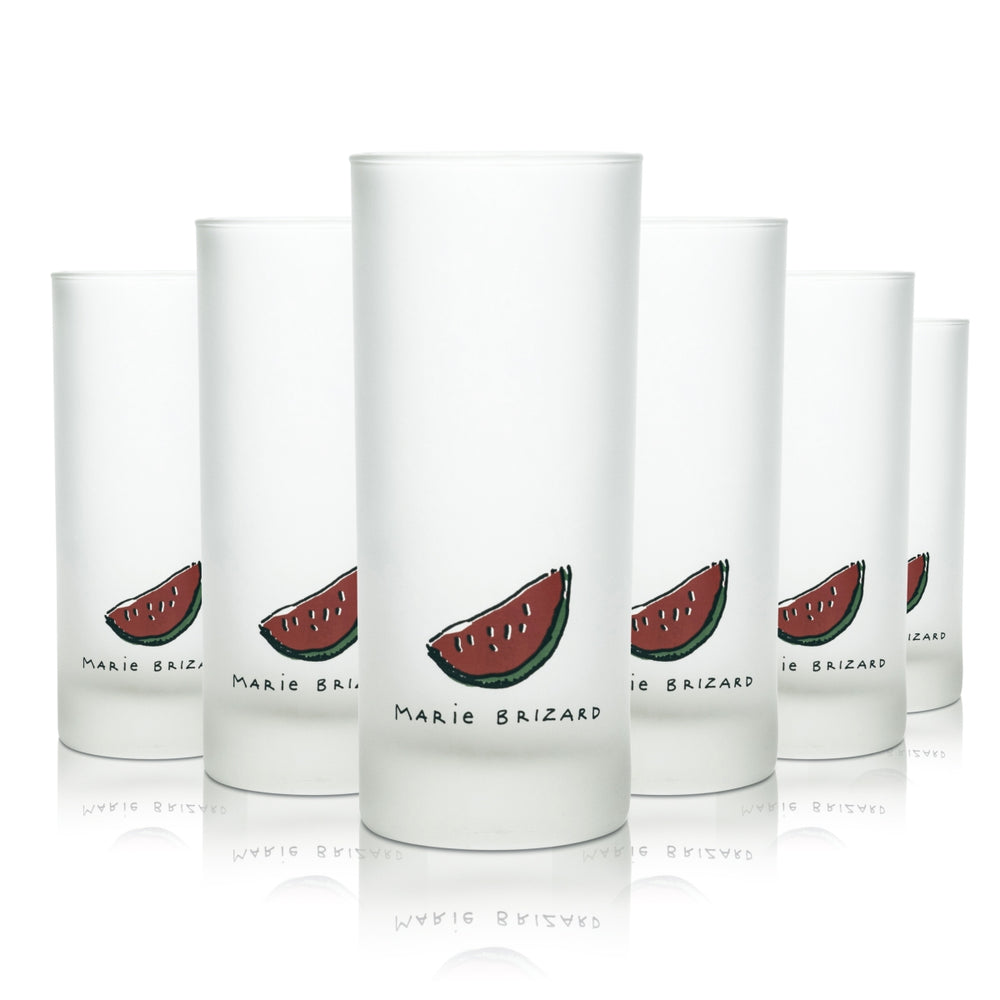 6 bicchieri da liquore Marie Brizard 0,3 l per cocktail long drink e aperitivi, bar frosted
