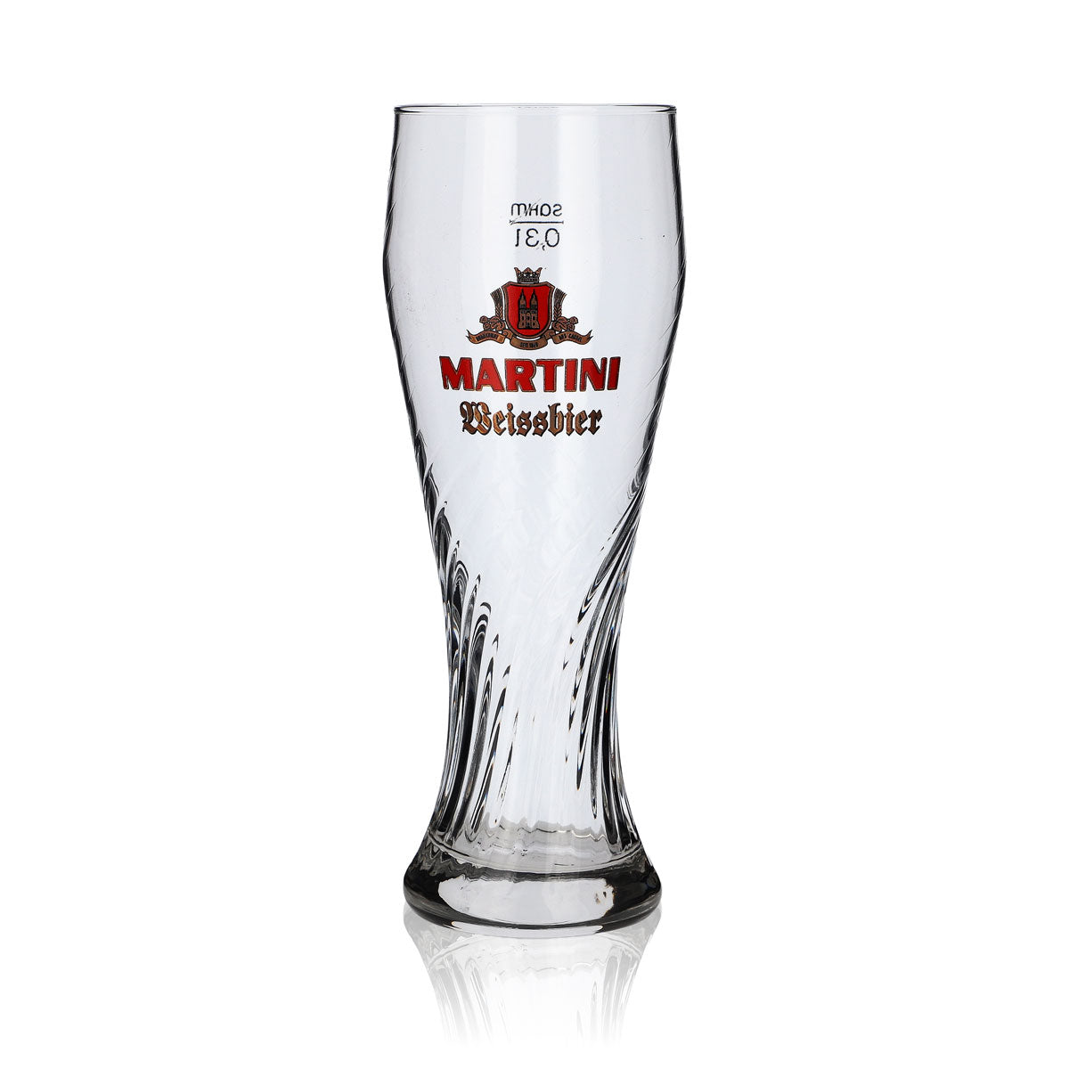 6 bicchieri da birra Martini Weissbier da 0,3 l Bicchieri da birra Bicchieri da birra Weizenbier con rilievo – Vista 2