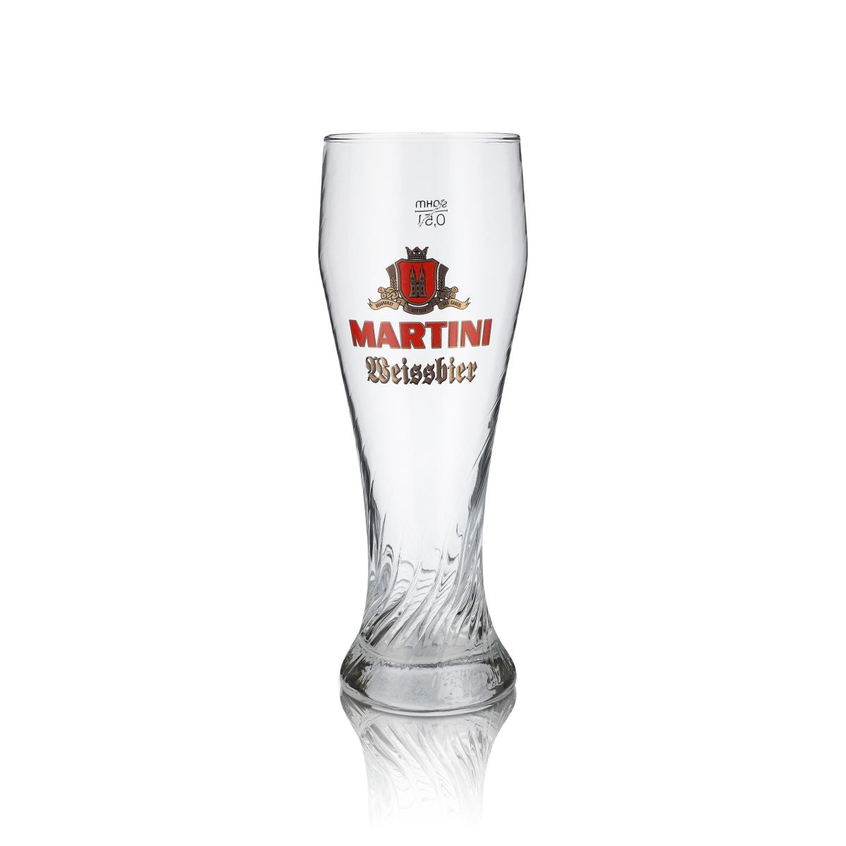 6 bicchieri da birra Martini Weissbier da 0,5 l Bicchieri da birra Bicchieri da birra Weizenbier con rilievo – Vista 2