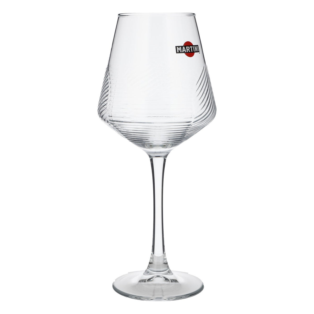 6 bicchieri da vermouth Martini con stelo 0,425 l Bicchieri da vino Design a rilievo HH Global – Vista 4