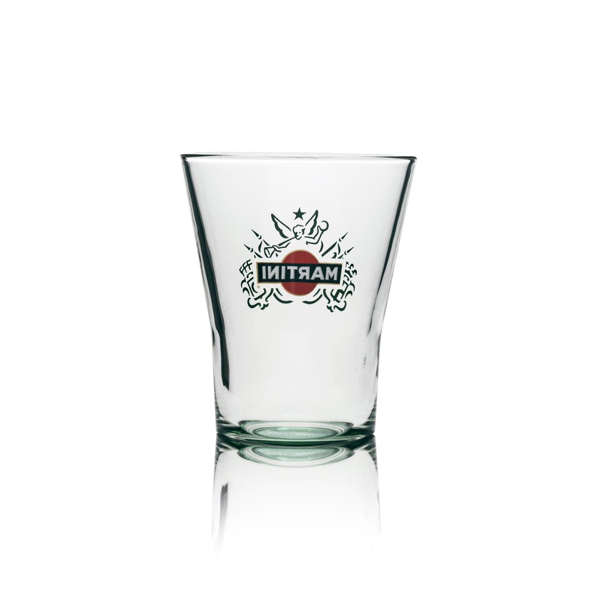 6 bicchieri tumbler Martini Wermut 31 cl con fondo verde – Vista 3
