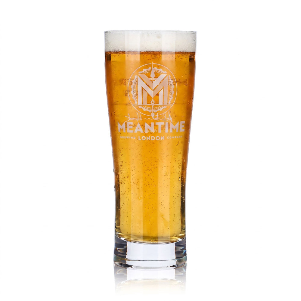 6 bicchieri da birra Meantime da 0,25 l con la scritta "Craft Beer Pioneers" di Sahm