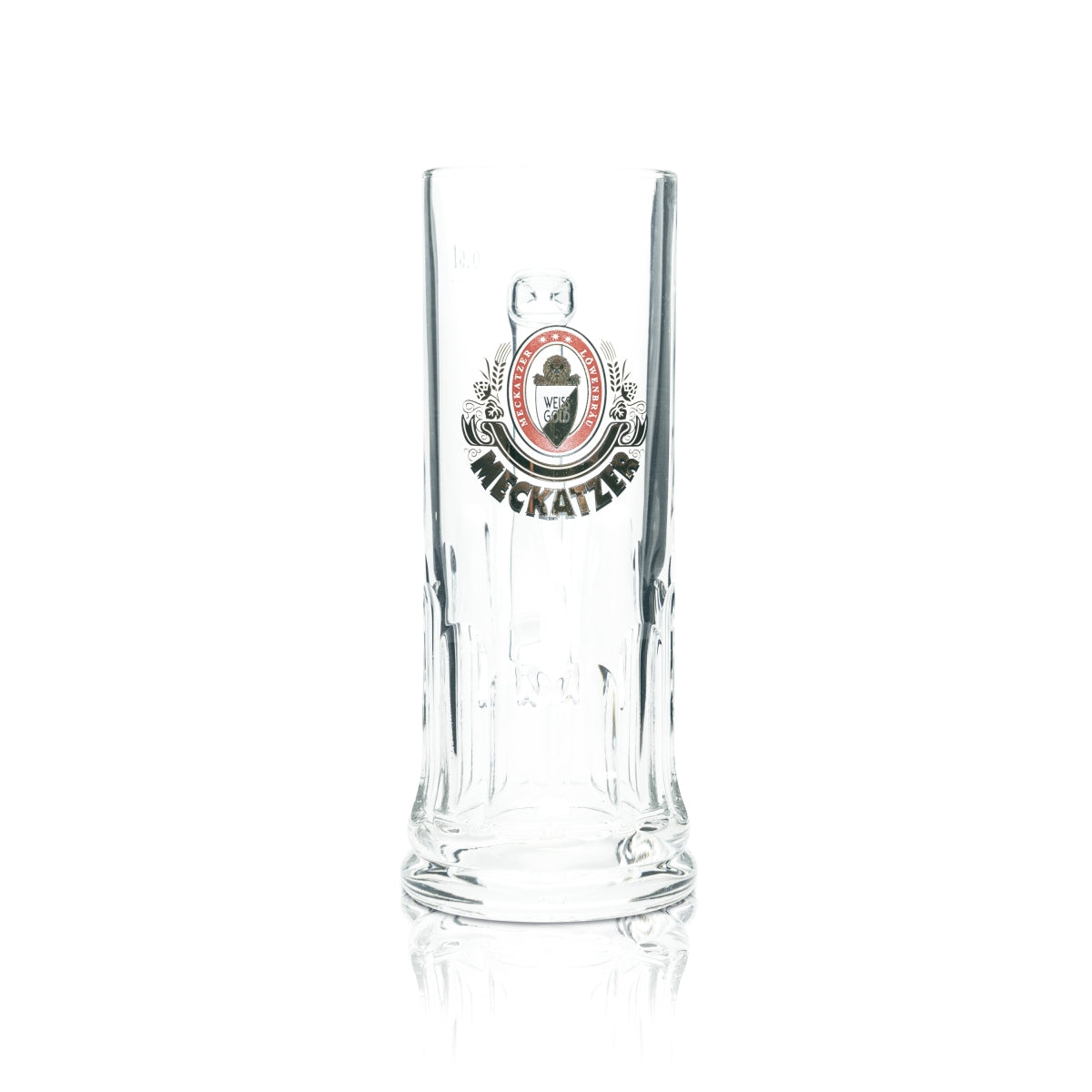 6 bicchieri da birra Meckatzer 0,5 l boccale Humpen Seidel birrificio Löwen Allgäu Bar – Vista 2