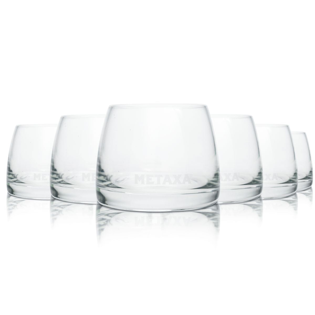 6 bicchieri Metaxa 0,29 l bicchieri tumbler bicchieri da cognac Lemonade Falls Grecia