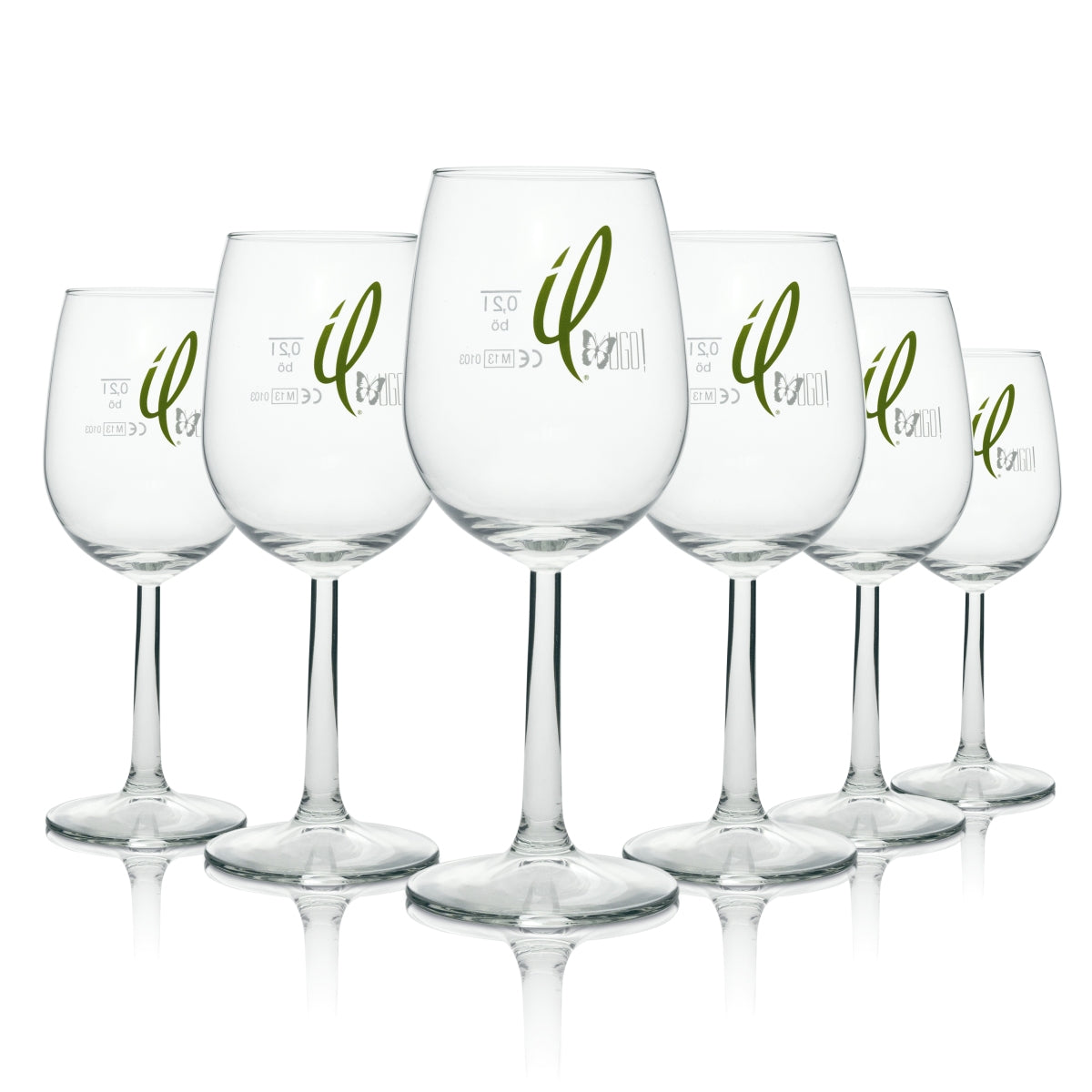 6 bicchieri da spumante Mionetto Il Hugo 280 ml Böckling
