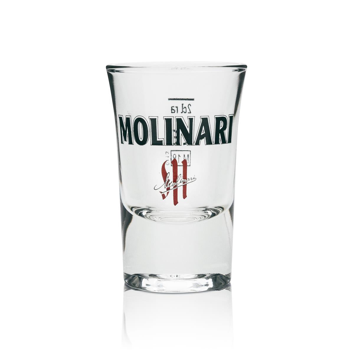 6 bicchieri da shot Molinari Sambuca 2 cl, bicchieri da liquore Gastro calibrati – Vista 2