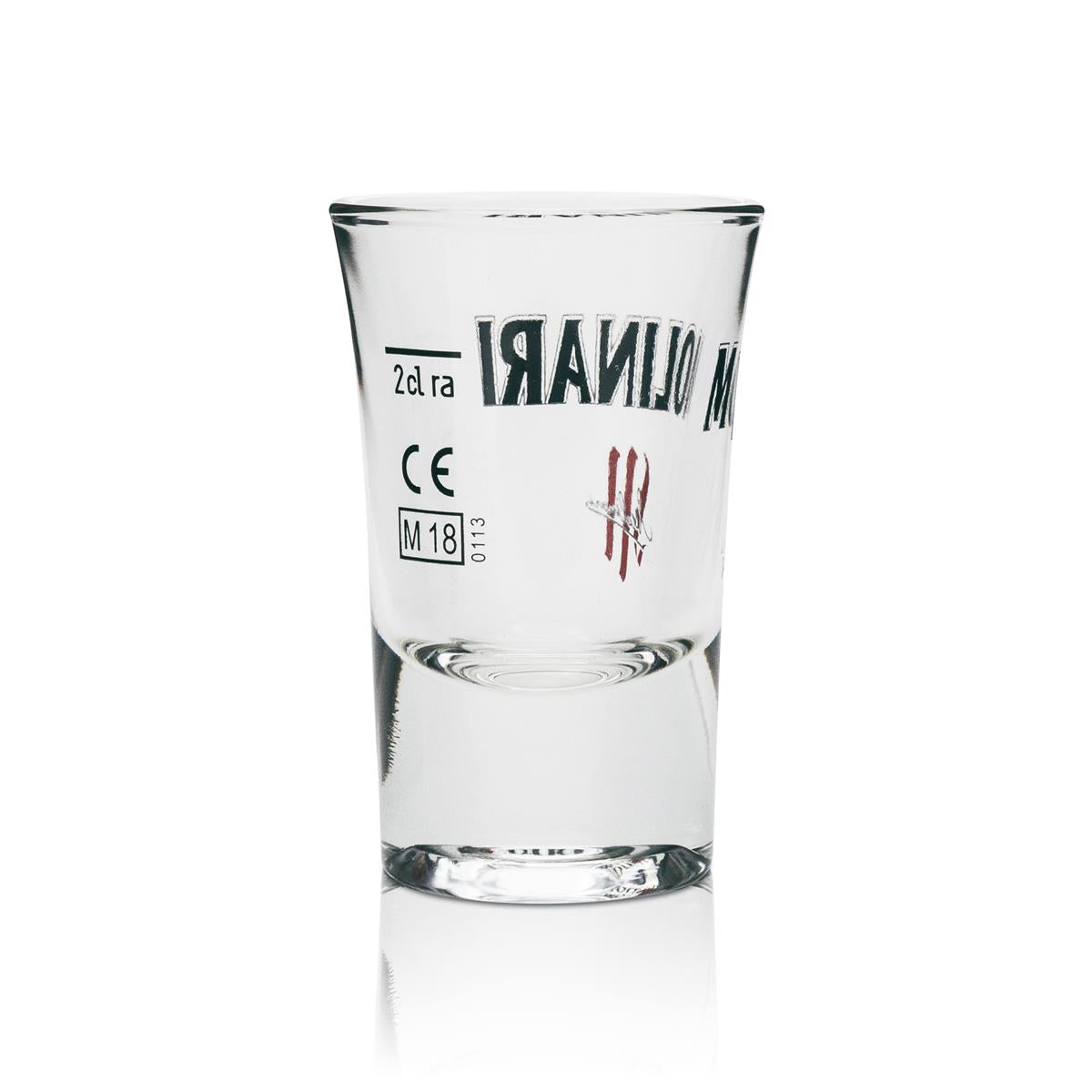 6 bicchieri da shot Molinari Sambuca 2 cl, bicchieri da liquore Gastro calibrati – Vista 3