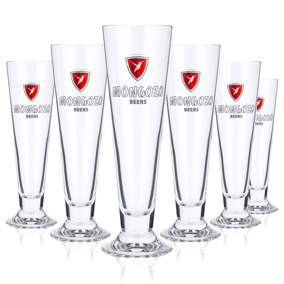 6 bicchieri da birra Mongozo 0,2 l Bicchieri a calice Bicchieri a tulipano Bicchieri da birra – Vista 5
