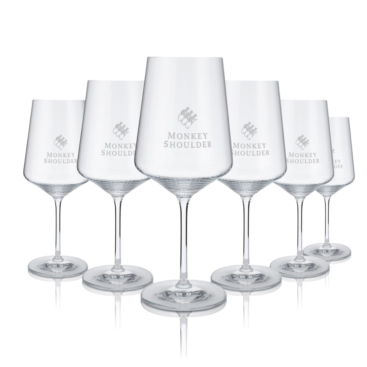6 bicchieri Monkey Shoulder da 0,54 l Bicchieri da vino Bicchieri da whisky Bicchieri da long drink Bicchieri da aperitivo – Vista 2