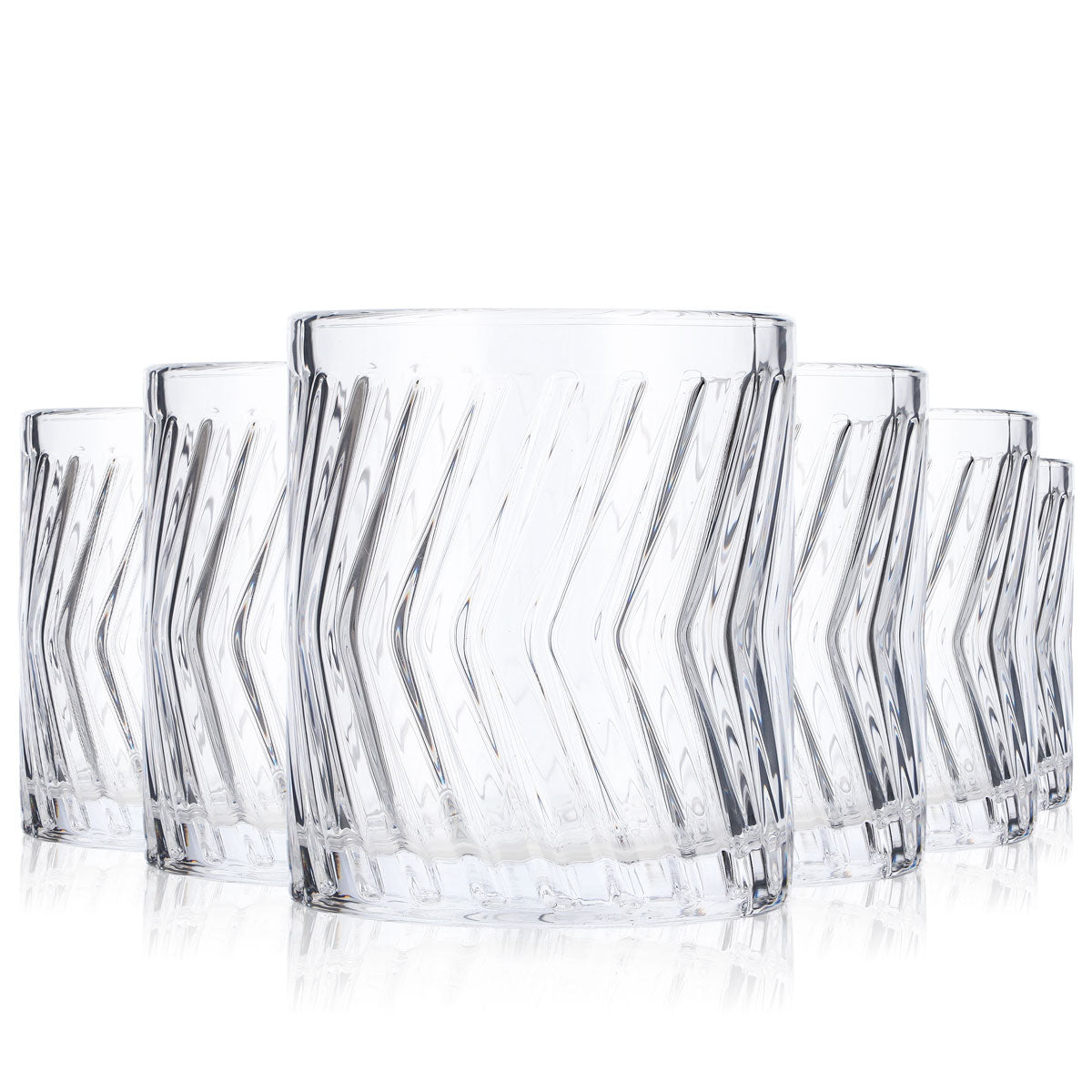 6 bicchieri da whisky Monkey Shoulder 0,32 l Tumbler Contour Bicchieri da whisky