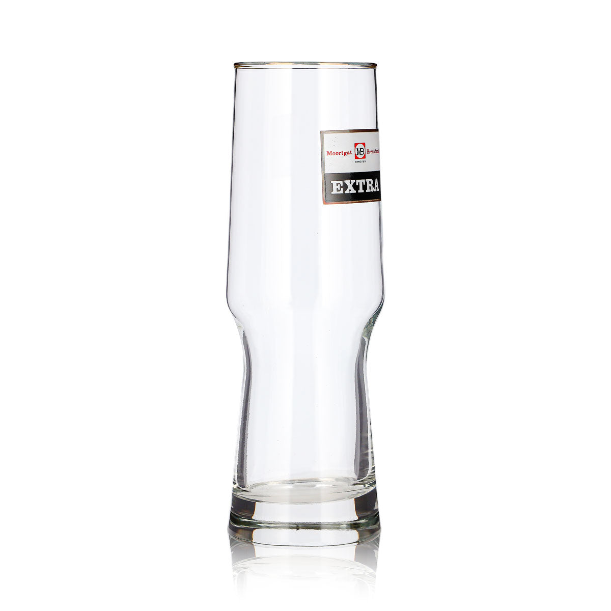 6 bicchieri da birra Moortgat da 0,3 l, modello "Extra" con bordo dorato – Vista 4