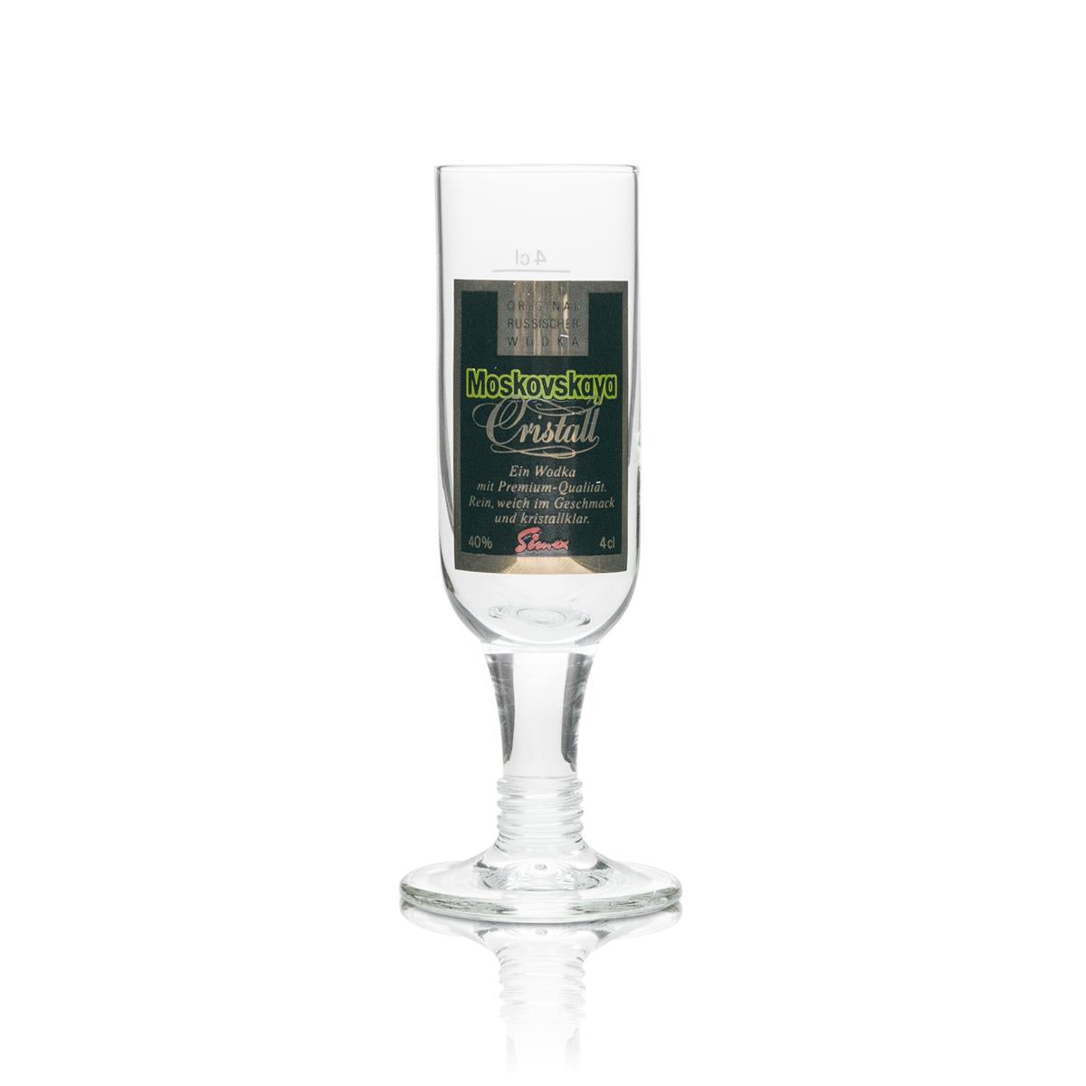 6 bicchieri da shot in vetro Moskovskaya Vodka 4 cl Cristall – Vista 2