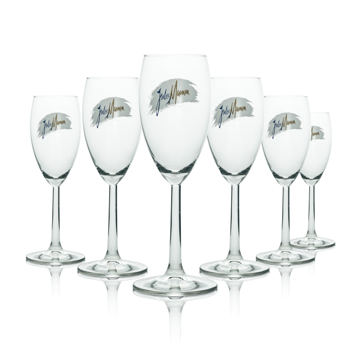 6 bicchieri da spumante Mumm Jules 0,1 l Wohlfart