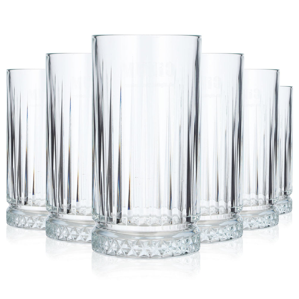 6 bicchieri da gin Munig da 0,44 l, bicchieri da long drink, bicchieri da cocktail, Tonic LDG Copa (set da 6)