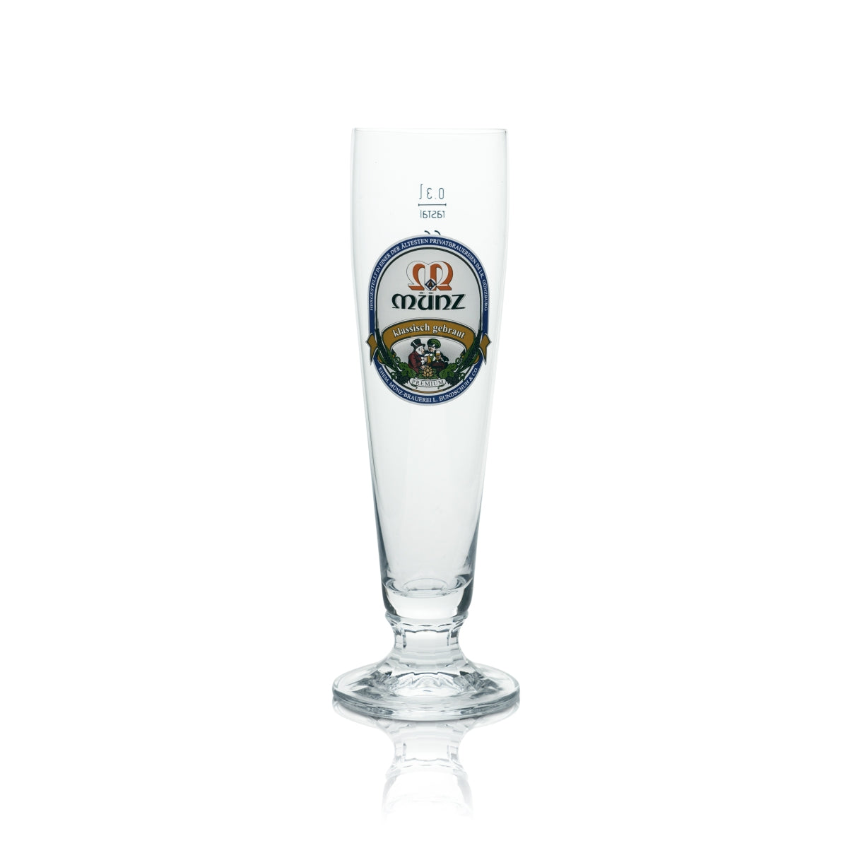 6 bicchieri da birra 0,3 l a forma di coppa Orion Brauerei Bicchieri da birra Tulip Tumbler – Vista 2