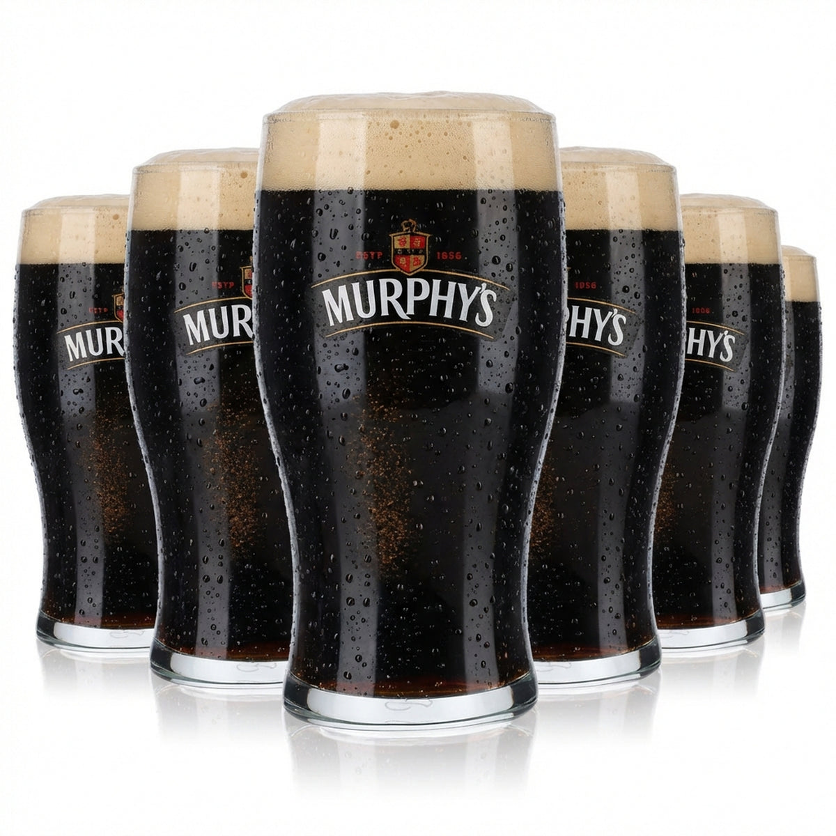 6 bicchieri da birra Murphy's Birra Irish 0,5 l Pint