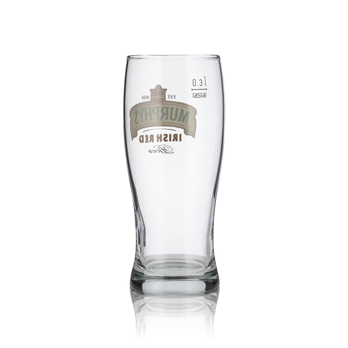 6 bicchieri Murphy's 0,3 l Irish Stout Irish Red Beer Pint Set di bicchieri da birra Birrificio – Vista 3