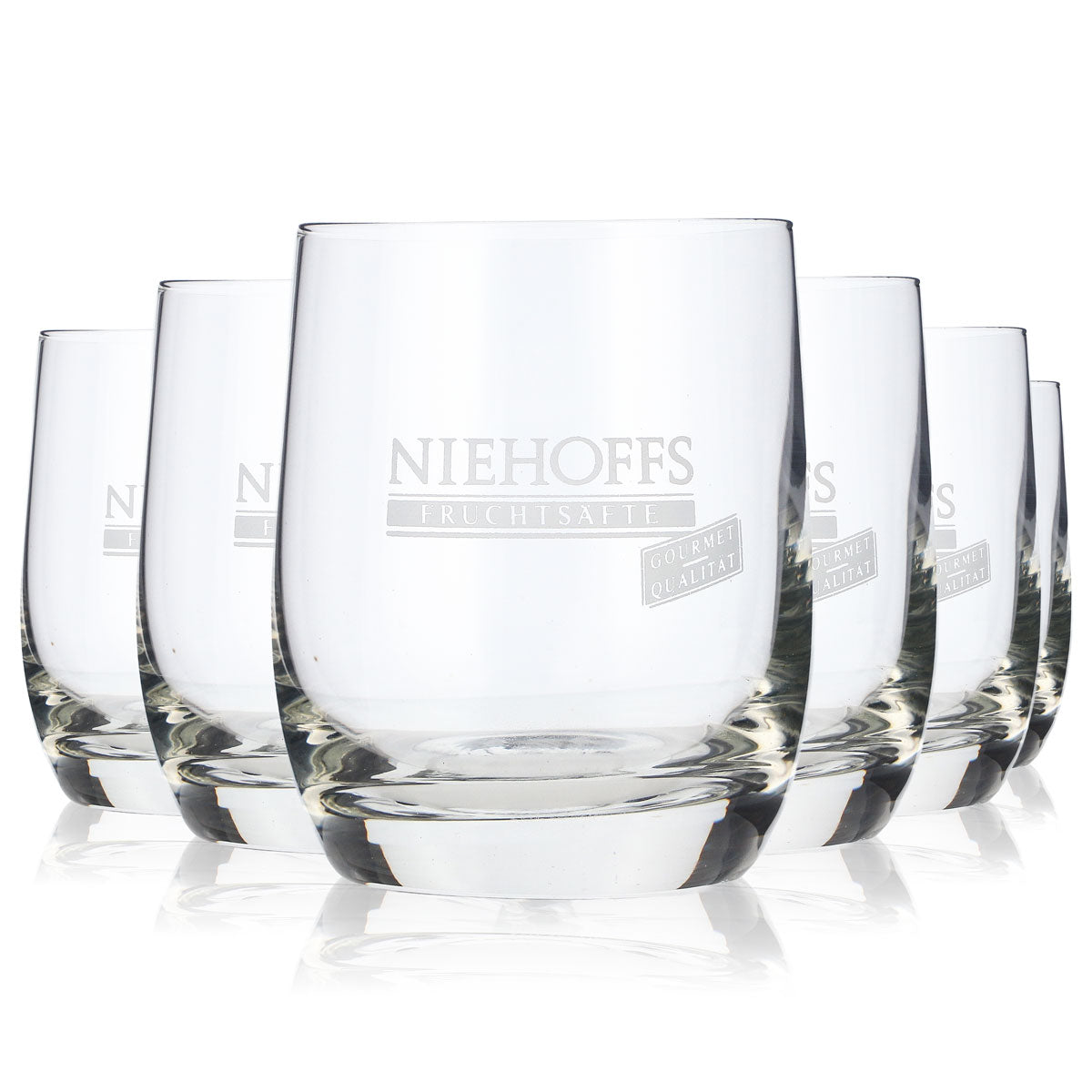 6 bicchieri da succo Niehoffs Bicchieri da succo di frutta Bicchieri tumbler Bicchieri da succo piccoli – Vista 5