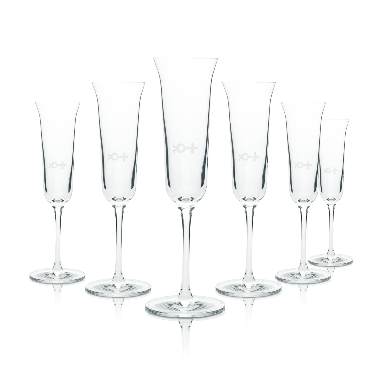6x bicchierini per grappa Nonino Distillatori in Friuli dal 1897 Flûte 4 cl