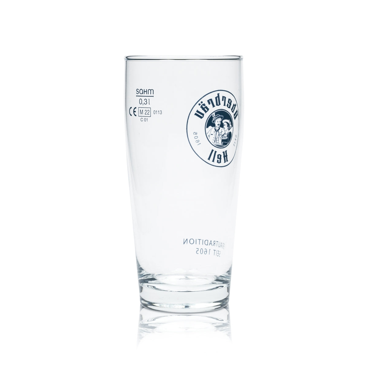 6 bicchieri da birra chiari Oberbräu 0,3 l Willibecher Sahm bicchieri tumbler coppa tulipano bar – Vista 3