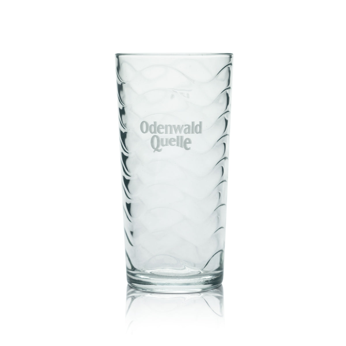 6x Odenwald Quelle bicchieri in vetro da 0,2 l con rilievo, bicchieri per acqua minerale Spudel – Vista 2