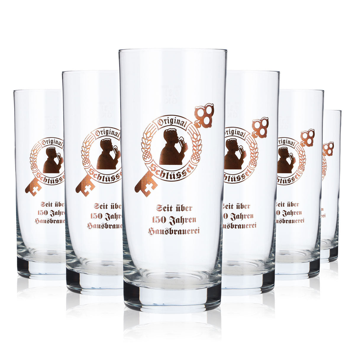 6x bicchieri da birra originali Altbiergläser 0,3 l Stange Ritzenhoff Cristal – Vista 5