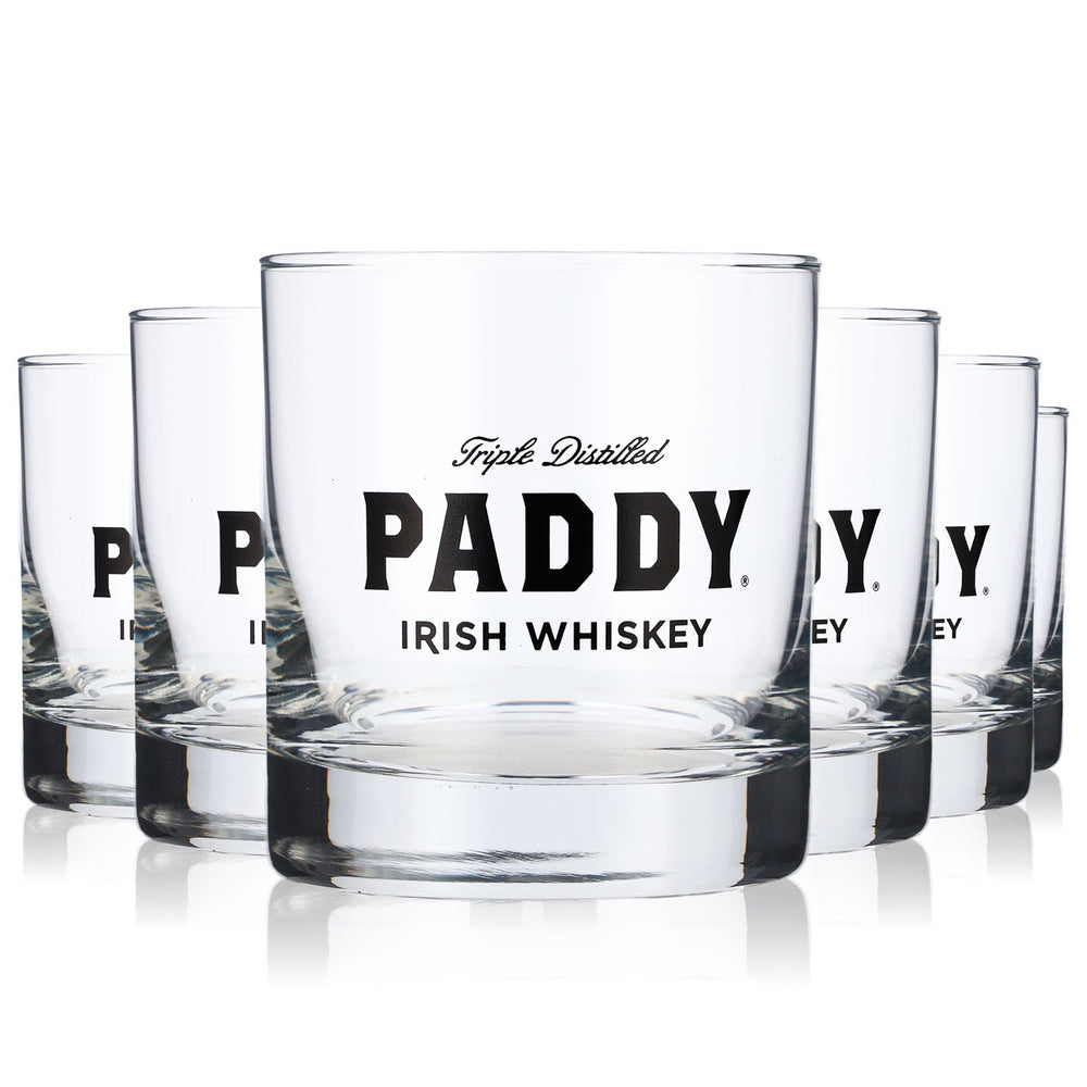 6 bicchieri da whisky Paddy Whiskey Bicchieri da whisky Bicchieri 0,3 l Tumbler/Tazza