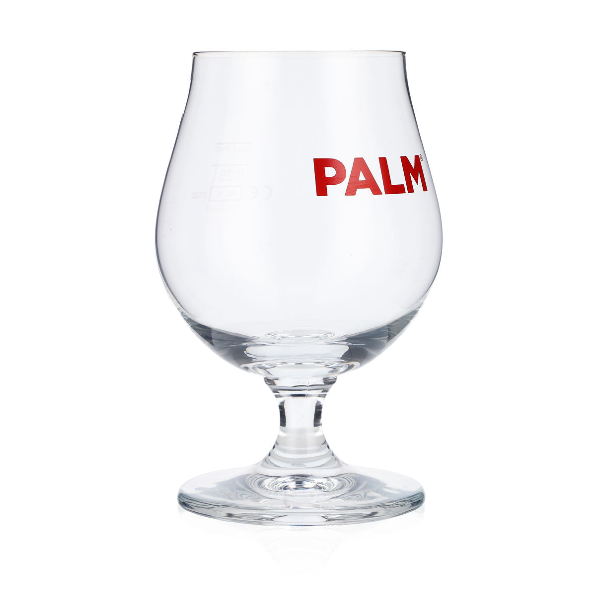 6 bicchieri da birra Palm Bicchieri da birra Bicchieri da birra 0,25 l Coppa Logo rosso – Vista 3