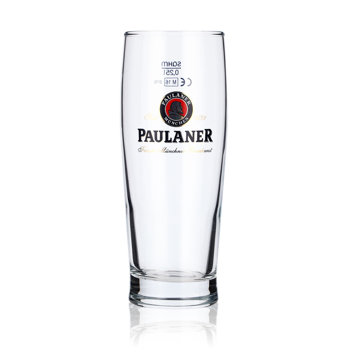 6 bicchieri da birra Paulaner 0,25 l Willi-Becher Sahm Gloria – Vista 2