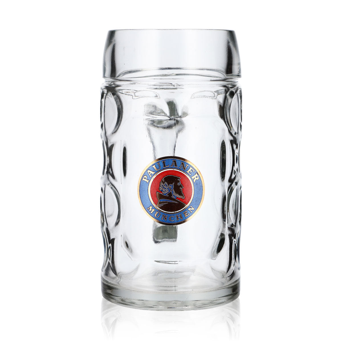 6x  Bicchiere da birra Paulaner Bicchiere da birra Boccale da birra 0,5 l Brocca !!!MERCE DI SECONDA SCELTA!!! Contorno – Vista 2