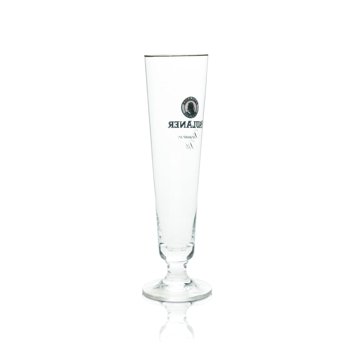 6 bicchieri da birra Paulaner a calice 0,3 l con bordo dorato Rastal Pokal bicchieri tulipano Pils chiara – Vista 3