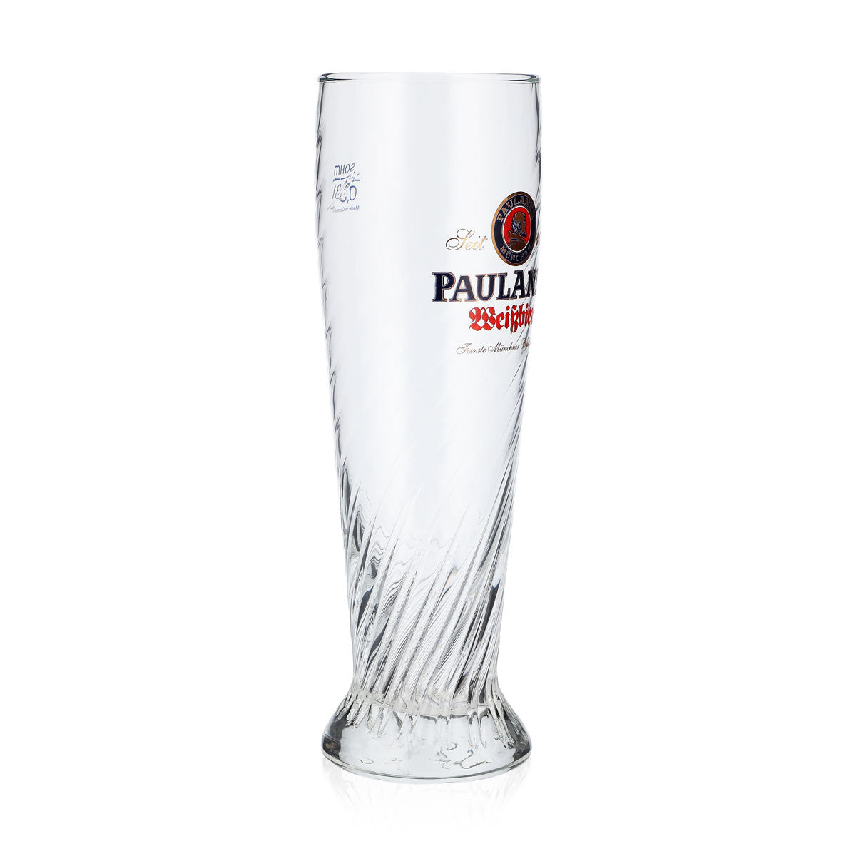 6 bicchieri da birra Paulaner Weissbier Bicchiere da birra Weissbier Glas Relief 0,3 l  oro – Vista 3